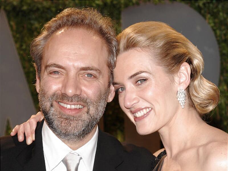 Kate Winslet and husband director Sam Mendes in 2009.