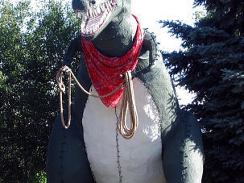 The green stucco dinosaur called Rex has welcomed visitors to Utah's Dinosaurland for almost 40 years.