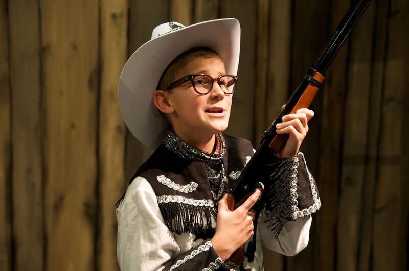 Mason Johnson as Ralphie in "A Christmas Story."