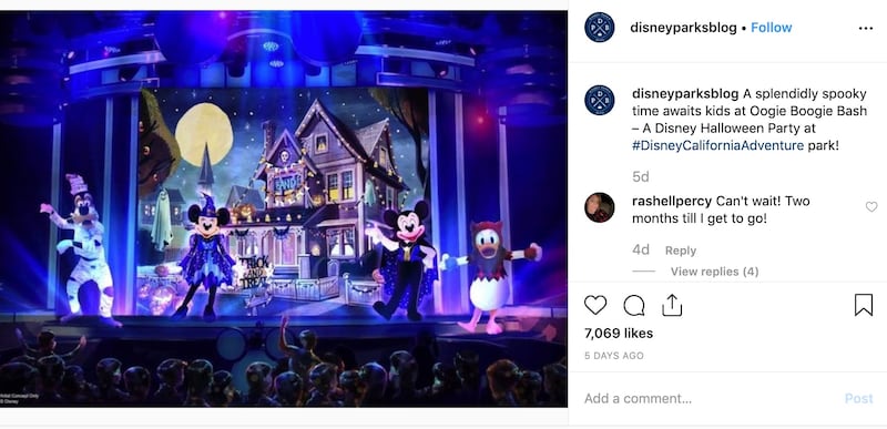 Disneyland announced it will host the new Oogie Boogie Bash beginning this Halloween season.
