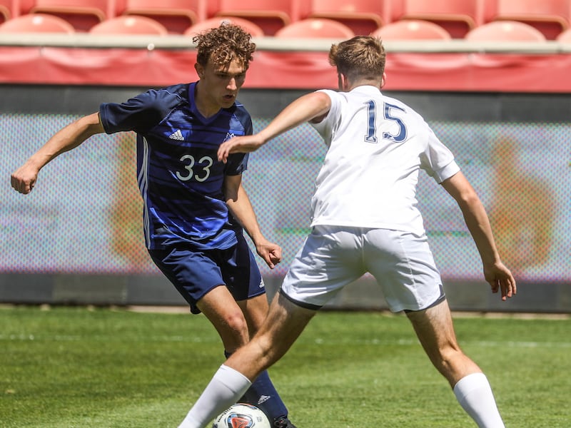 Real Salt Lake Academy High School’s Shawn Curtis is the Deseret News 2A boys soccer Player of the Year.