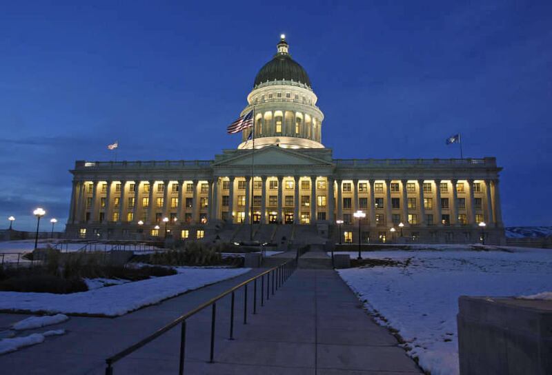 Utah State Capitol, Jan. 25, 2012, in Salt Lake City, Utah.