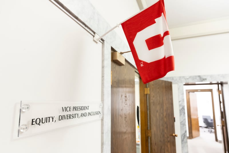 The Equity, Diversity, and Inclusion office at the University of Utah is pictured on campus in Salt Lake City on Wednesday, Jan. 10, 2024.