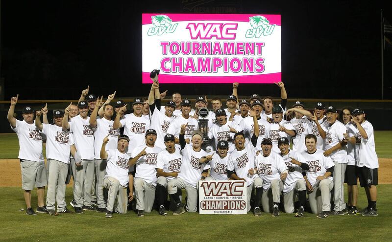 Utah Valley University defeated Seattle U, 4-0, on Saturday to earn the 2016 WAC Tournament Championship at Hohokam Stadium. The win gives UVU its first-ever NCAA Regional bid.