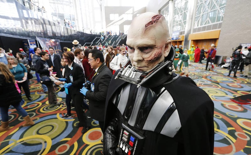Mark Fordham attends Salt Lake Comic Con FanX at the Salt Palace in Salt Lake City Saturday, Jan. 31, 2015.