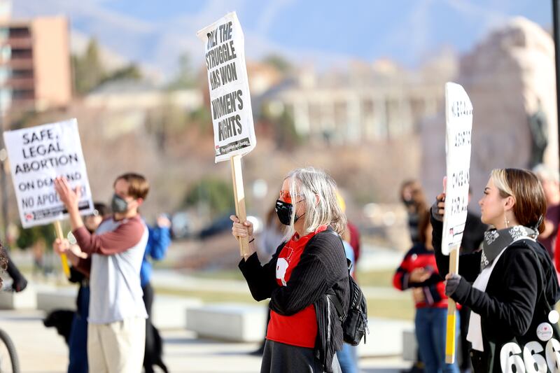 Roe v. wade protest