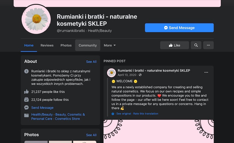 A teen has set up a fake cosmetics shop to help domestic violence victims report abuse.