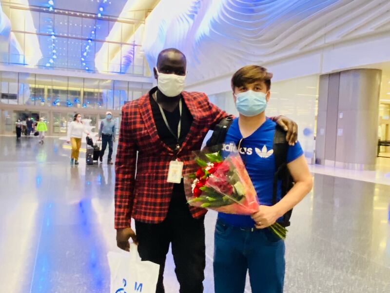 Azim Kakaie is the first special immigrant visa holder from Afghanistan to arrive at Salt Lake City International Airport.