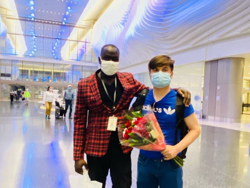 Azim Kakaie is the first special immigrant visa holder from Afghanistan to arrive at Salt Lake City International Airport.