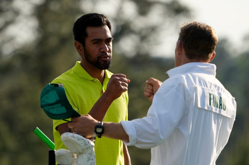 Tony Finau started fast in Saturday’s third round of the PGA Championship, but made two late bogeys and is tied for 13th place on Saturday, May 22, 2021, at Kiawah Island, South Carolina.