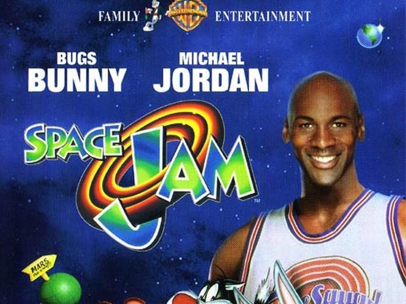 The original poster for the original “Space Jam.”