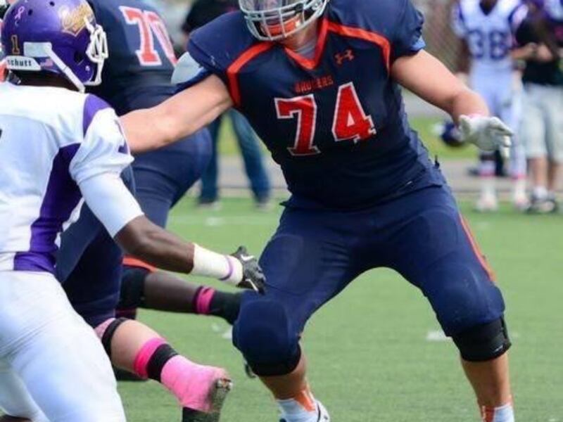 Snow College's Garett Bolles is still in the process of making his decision as to where he'll play at the next level.