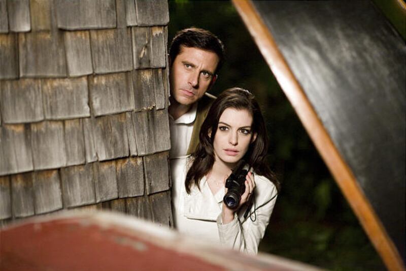 Steve Carell stars as Maxwell Smart and Anne Hathaway as Agent 99 in "Get Smart."
<BR>