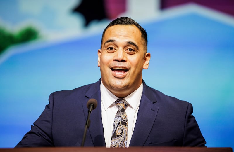 Brother Gabriel Reid of the Sunday School General Presidency delivers a BYU devotional on Tuesday, March 18, 2025.