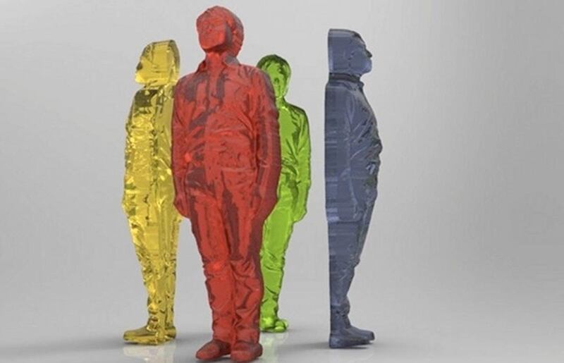 Customized 3-D gummy bears