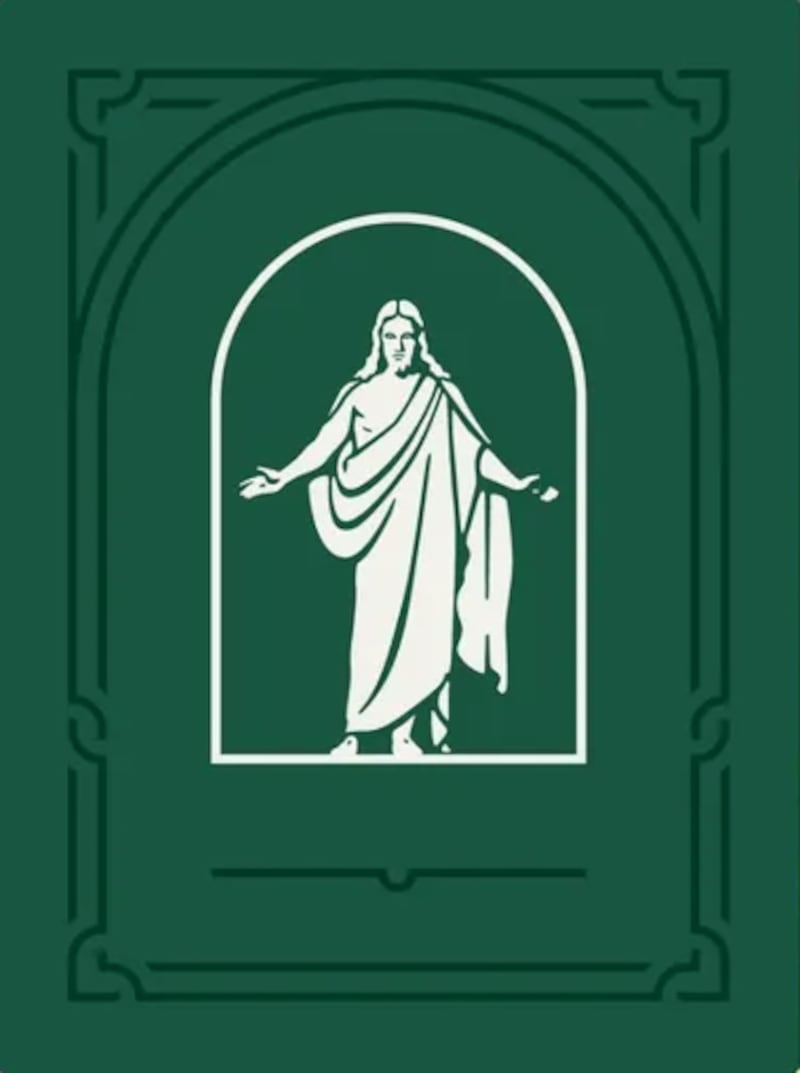 The logo for the new hymnbook, "Hymns — For Home and Church," of The Church of Jesus Christ of Latter-day Saints.