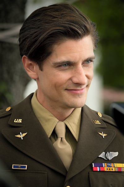 Samuel Hunt plays Louis Zamperini in “Unbroken: Path to Redemption.”