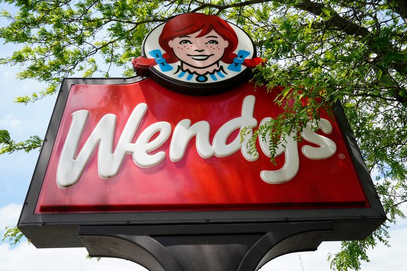 Shown is a Wendy’s restaurant in Brookhaven, Pa., Monday, May 10, 2021.