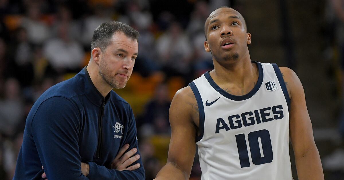 Utah State, under first-year Aggies coach Danny Sprinkle, is doing the ...