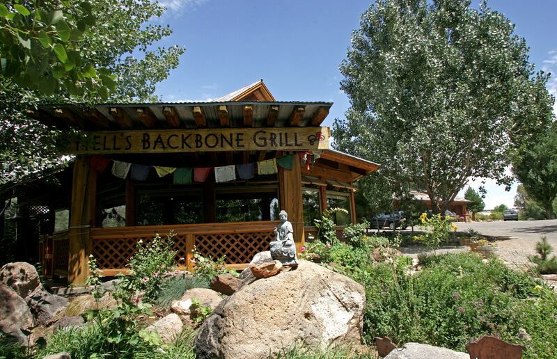 Hell’s Backbone Grill in Boulder in southeastern Utah.