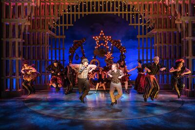 Kooper Campbell as Jesse Tuck and Mia Bagley as Winnie Foster (MWF) in Hale Centre Theatre’s "Tuck Everlasting," which runs through June 23.