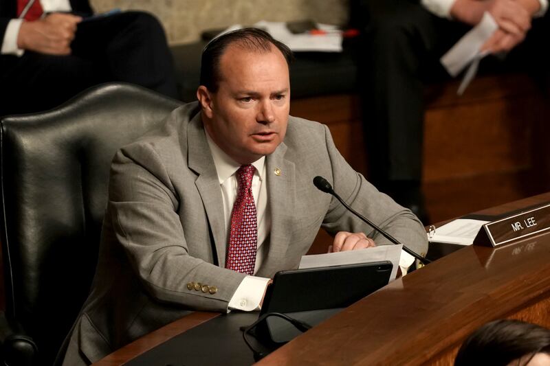 Sen. Mike Lee, R-Utah, took part in the Senate Judiciary Committee’s hearing on the Equality Act on Mar. 17 and discussed the bill’s potential impact on religious organizations.