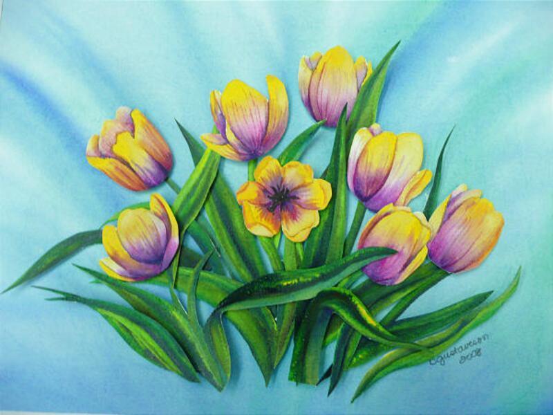 Artwork by Barbara Gustaveson at The Lamplight Art Gallery