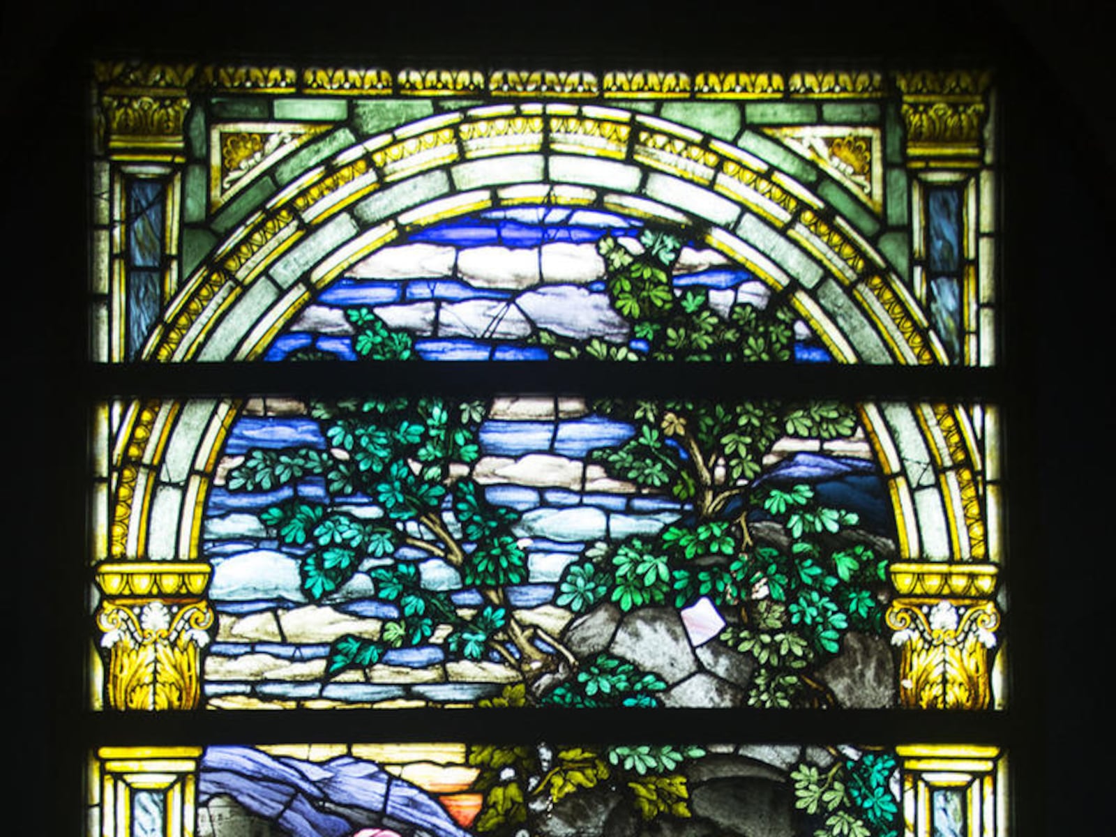 Stained glass window from New York now on display at the BYU Museum of ...