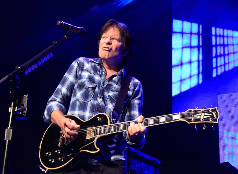 John Fogerty, formerly of the classic rock band Creedence Clearwater Revival, performs in concert at The Lyric on Nov. 6, 2013, in Baltimore.
