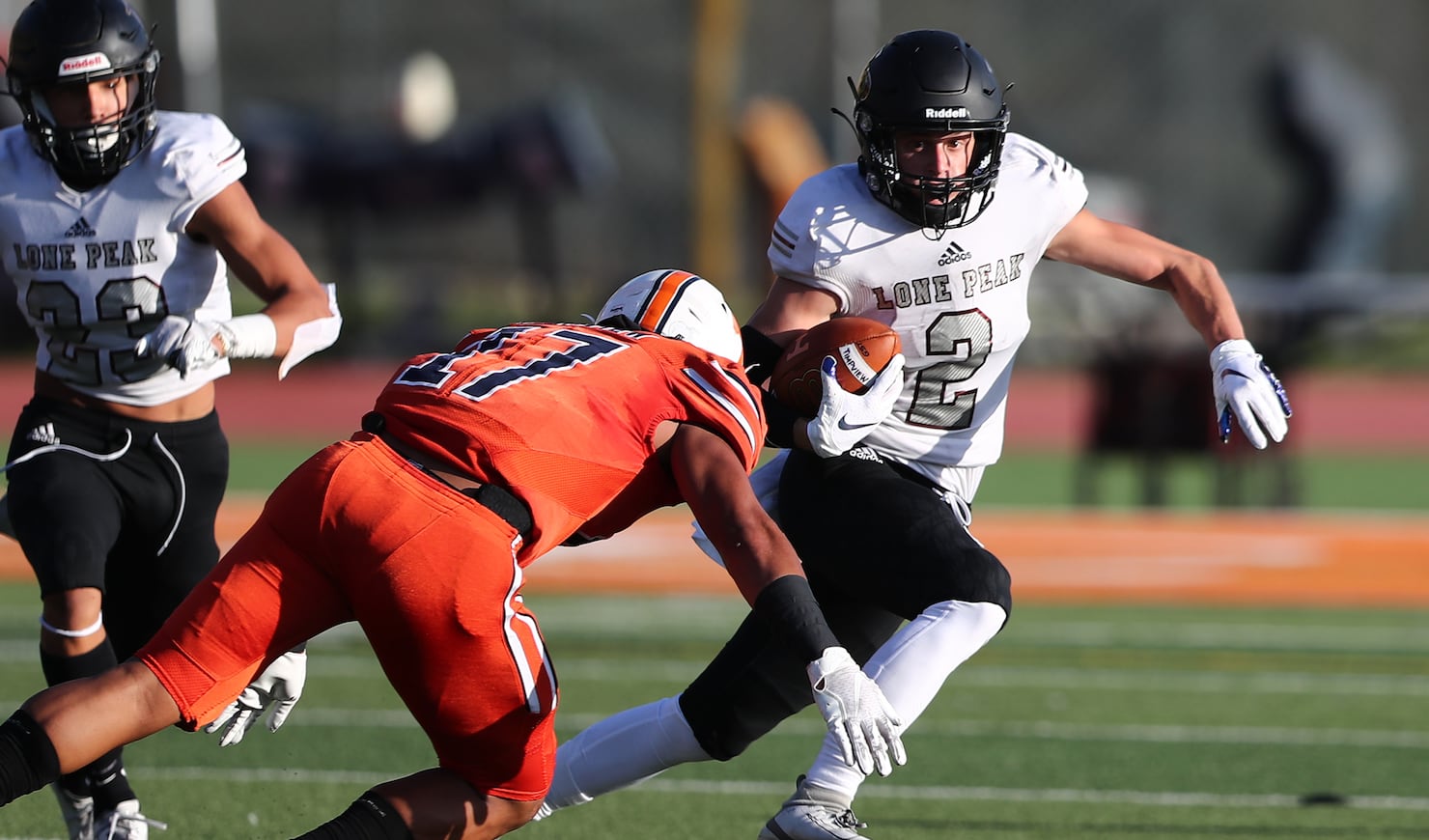 High school football: Dominant defense prevails for Lone Peak in a 24-0 ...