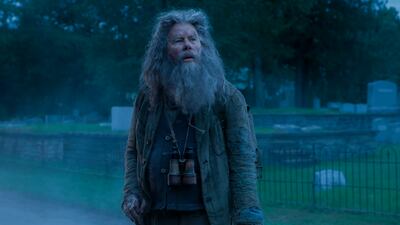 Tom Waits stars as hermit Bob in writer/director Jim Jarmusch's "The Dead Don't Die," a Focus Features release.