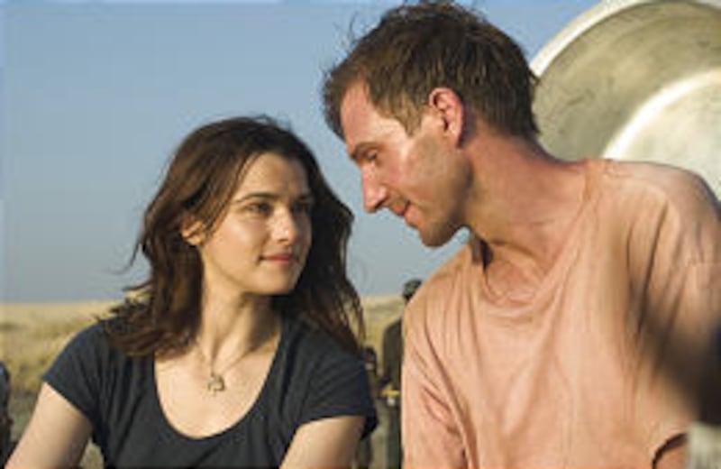 Rachel Weisz plays Tessa and Ralph Fiennes is Justin, her husband, in "The Constant Gardener."