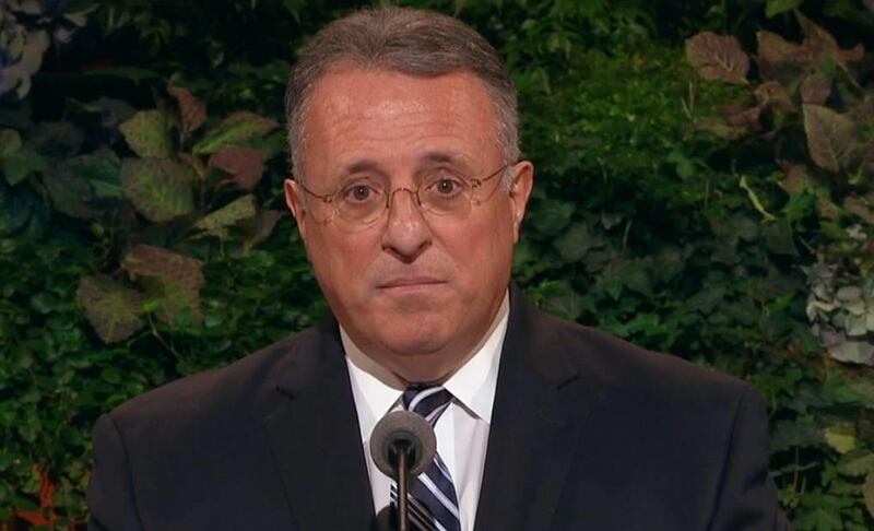 Elder Ulisses Soares speaks during the Saturday Morning session of general conference.