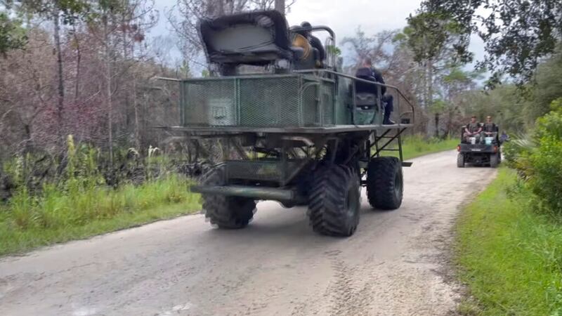 Teams at Carlton Reserve near North Port, Florida, continue their search for Brian Laundrie.