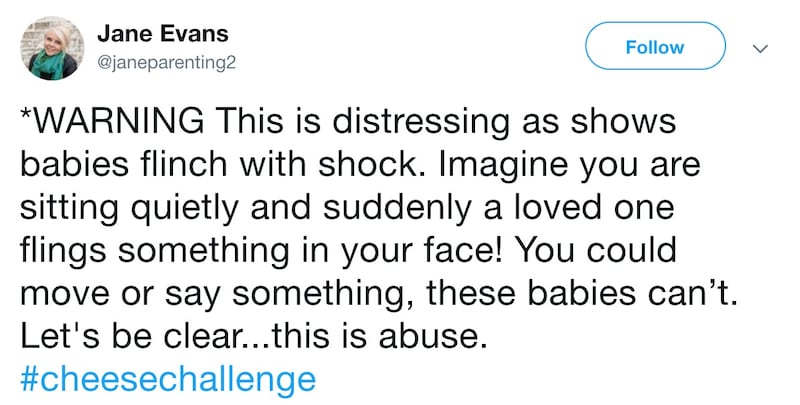 Twitter users are divided in opnion on the cheese challenge.