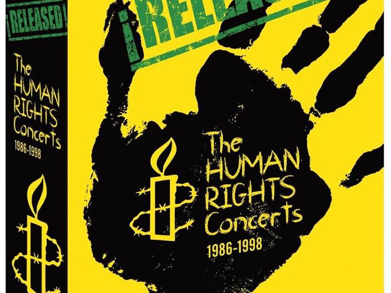The four "Human Rights Concerts" sponsored by Amnesty International have been packaged and released on DVD this week. All proceeds benefit Amnesty International.