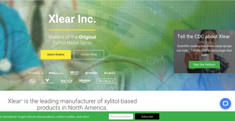 The Federal Trade Commission is suing Xlear Inc. over claims its nasal sprays can stop COVID-19.