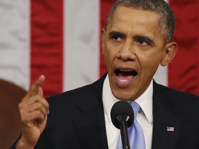 President Barack Obama delivers the State of Union address before a joint session of Congress in the House chamber Tuesday, Jan. 28, 2014, in Washington.