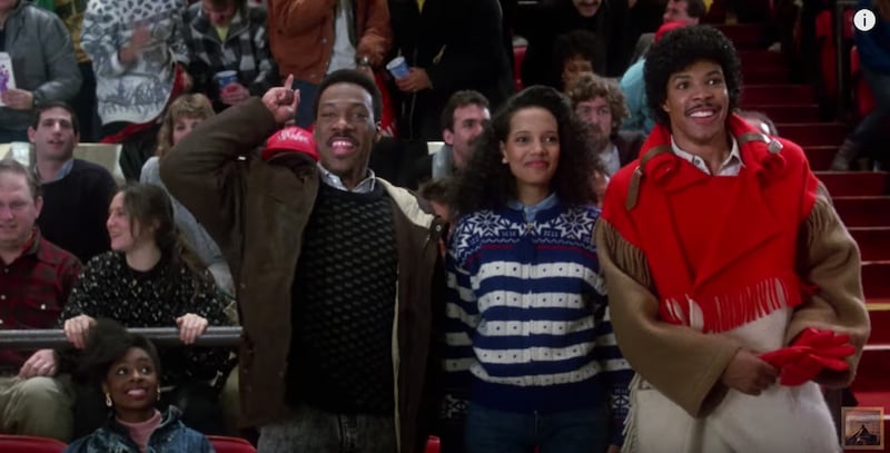 YouTube screenshot of the film "Coming to America."