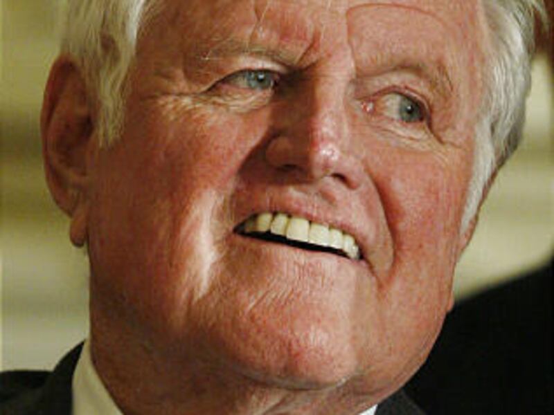 Sen. Ted Kennedy visited the Basilica of Our Lady of Perpetual Help after he was diagnosed with brain cancer.