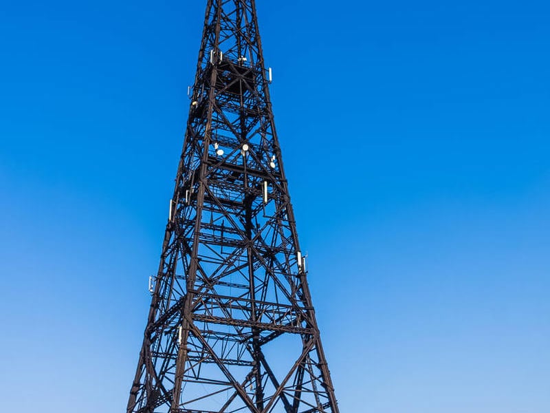 This broadcasting station is in Gliwice, Silesia region, Poland, the site of Nazi provocation on Aug. 31, 1939, which started World War II.