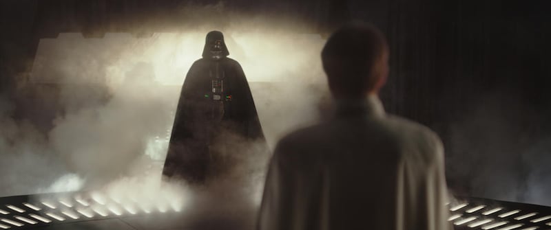 Darth Vader in “Rogue One: A Star Wars Story.”