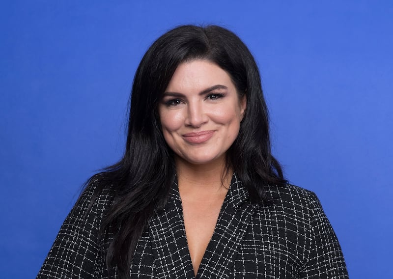 Gina Carano is pictured at the Disney Plus launch event for “The Mandalorian” in West Hollywood, Calif., on Oct. 19, 2019.