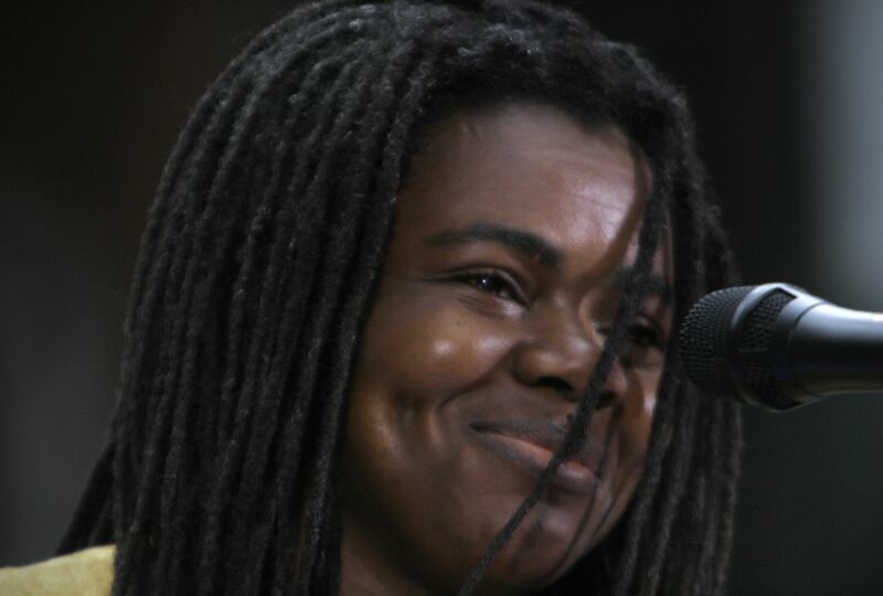 Singer Tracy Chapman performs on NBC’s “Today” show in New York.