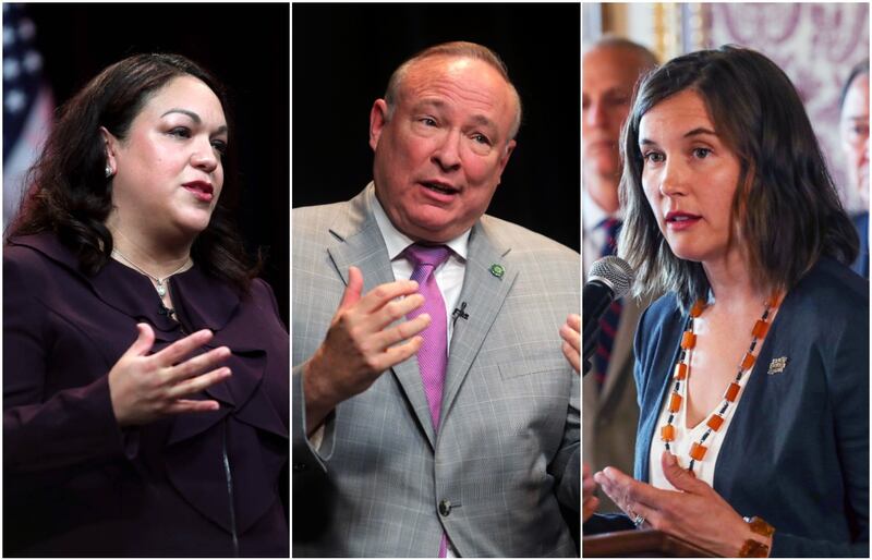 FILE - New poll numbers show former state Sen. Jim Dabakis' strong lead has weakened as other candidates appear to gain momentum — though margins are so narrow, pundits are still calling the race too close to call as the primary approaches.