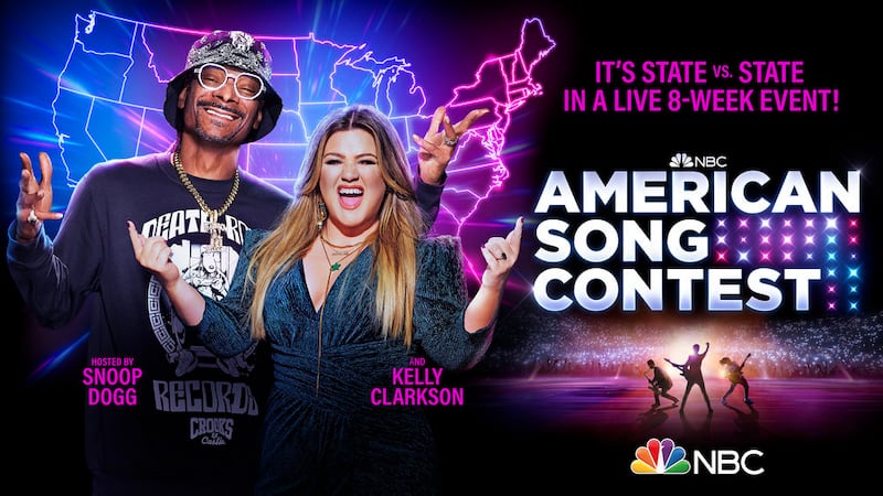 Kelly Clarkson and Snoop Dogg are the hosts of “American Song Contest.”