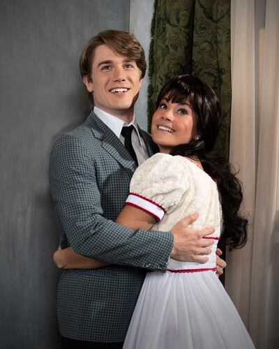 Benjamin Adams as Tony and Olivia LaBarge as Maria in Utah Festival Opera and Musical Theatre's production of "West Side Story."