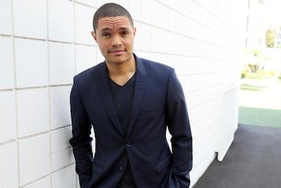 FILE - In this July 29, 2015 file photo, Trevor Noah, host of the new “The Daily Show with Trevor Noah,” poses for a portrait in Beverly Hills, Calif. The show will premiere on Monday, Sept. 28, on Comedy Central.