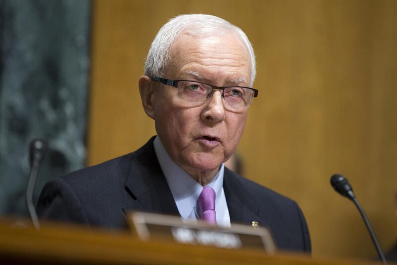 FILE — Sen. Orrin Hatch, R-Utah, speaks on Capitol Hill in Washington April 21, 2015. The U.S. Senate is poised to pass a bill repealing major parts President Barack Obama's signature health care law, and Sen. Orrin Hatch has introduced the first plan to