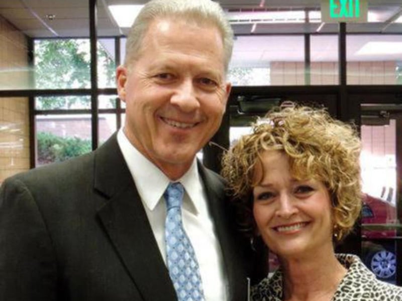 Elder Richard Norby, who was injured by a bomb Tuesday, March 22, 2016, in the terrorist attack at the Brussels airport, and Sister Pamela Birdwell Norby, a former member of the Relief Society General Board of the LDS Church, pose together in Brussels las